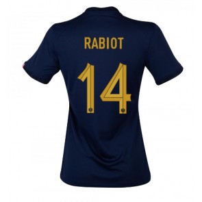 Francja Adrien Rabiot #14 Koszulka Podstawowych Kobiety MŚ 2022 Krótki Rękaw